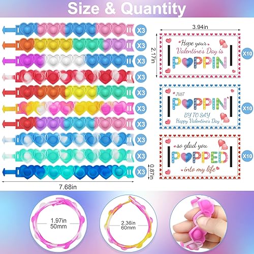 AYGXU 30pcs Valentines Day Gifts for Kids Day Cards