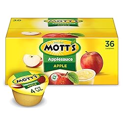 Mott's Applesauce, 4 Oz Cups, 36 Count, No