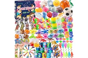 Yutin 120PCS Party Favor for Kids Treasure Prizes box Toys, Goodie Bags Stuffers for Classroom Rewards, Small Fidget Bulk Pinata Easter Egg Fillers, Birthday Gift Little Toy Prize Boy 3-5 4-8-12