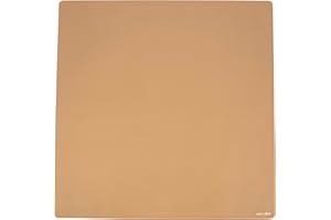 AVA + OLIVER Vegan Leather Multipurpose Play Mat - Indoor Outdoor Picnic Beach or Splat Mat - Waterproof and Sand Proof Foldable Blanket (Square (47" x 47"), Tan)