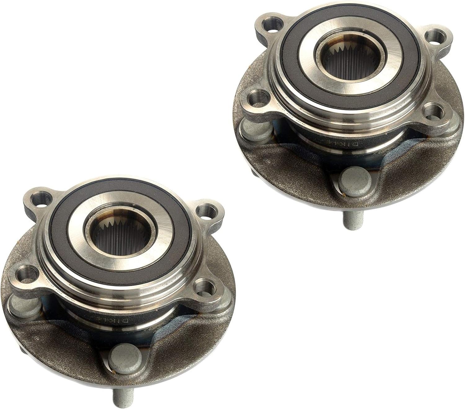 2 DTA Front Wheel Bearing Hub Assemblies Compatible with 20142016 Mazda 3, Mazda 3