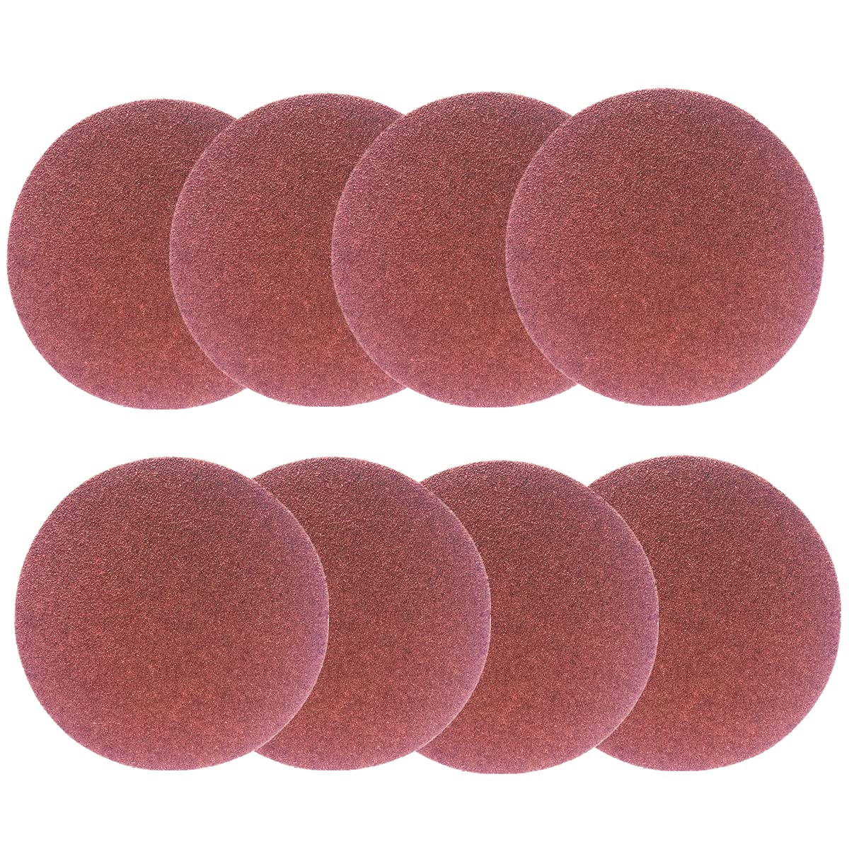 30 Pcs PSA Sandpaper, 150 mm Sanding disc. Alumina,Grit 5XP60, P80, P120, P180, P240 and P320 6 inch Sanding Discs Pads for Sanding Wood, Paint,Plastic, Plaster and Metal