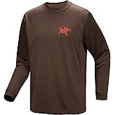 Arc'teryx Kragg SL Cotton Bird Tile Shirt LS Men's | Soft Cotton Climbing Shirt with Tiled Bird Graphic