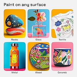 ARTISTRO 60 Dual Tip Acrylic Paint Markers, Acrylic