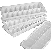 Kangaroo Ice Cube Tray(4 Pack), Ice Tray, Ice Cube Trays for Freezer, Ice Mold, Ice Trays for Freezer, Ice Cube Mold, Stackab