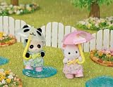 Sylvanian Families 5748 Nursery Friends Rainy Day Duo Dollhouse Playset view 4