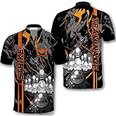 Personalized Bowling Jerseys for Men, Custom Bowling Shirt for Team, Funny Bowling Shirts, Bowling Shirts Unisex