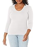 Three Dots Women's Essential Heritage 3/4 Sleeve