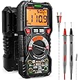 KAIWEETS Digital Multimeter TRMS 6000 Counts Voltmeter Auto-Ranging Fast Accurately Measures Voltage Current Amp Resistance D