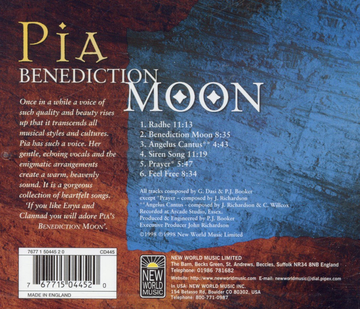 Benediction Moon Pia Amazones Música