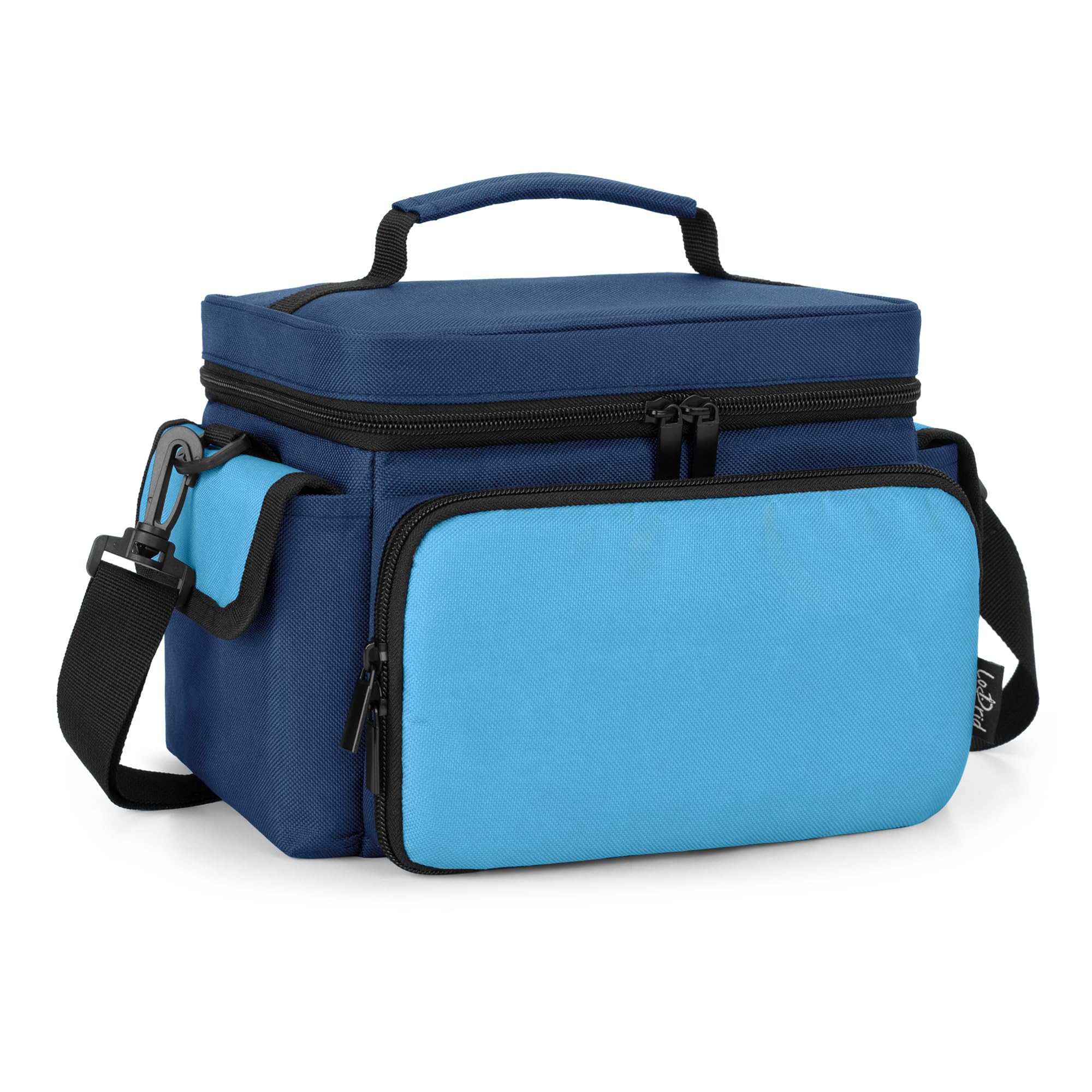 LoDrid Carrying Case Compatible with Little Tikes Story Dream Machine Starter Set, Portable Storage Bag for Accessories with Handle and Shoulder Strap, Blue, Bag Only (Patent Design)