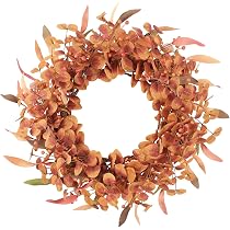 OHKKSD Cadre de Couronne d'automne pour Porte d'entrée à l'extérieur, Couronne de Fleurs artificielles, Cadre de Couronne de Ferme d'eucalyptus d'automne pour décoration fenêtre Murale Porte d'entrée OHKKSD Cadre de Couronne d'automne pour Porte d'entrée à l'extérieur, Couronne de Fleurs artificielles, Cadre de Couronne de Ferme d'eucalyptus d'automne pour décoration fenêtre Murale Porte d'entrée