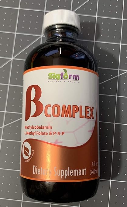 Amazon Com Vitamin B Complex 8oz Liquid Formula Health