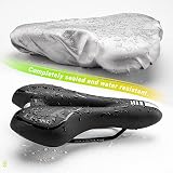 LERWAY Mountain Bike Saddle Gel Memory Foam Waterproof PU Leather view 5