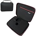 Fuimlar EVA hard case with foam, 8.5 x 6.5 x 3.75 inch hard digital case EVA shockproof outdoor case, suitable for storage of sports cameras, digital products, pistols, electronic instruments, etc.