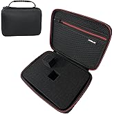 Fuimlar EVA hard case with foam, 8.5 x 6.5 x 3.75 inch hard digital case EVA shockproof outdoor case, suitable for storage of sports cameras, digital products, pistols, electronic instruments, etc.