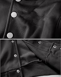 ACEFAST INC Womens Varsity Jacket Long Sleeve