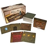 Stratagem The Master's Maze Dungeon Walls - 100 Card Tiles for 3D DND Dungeon Building - Modular Terrain 28mm Scale Accessories Tabletop RPG Scenery - Dungeons Dragons Pathfinder Castles Crusades