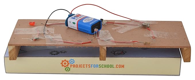 Automatic Night Light Electronic Circuit kit/ Working Science Model/DIY Science Project