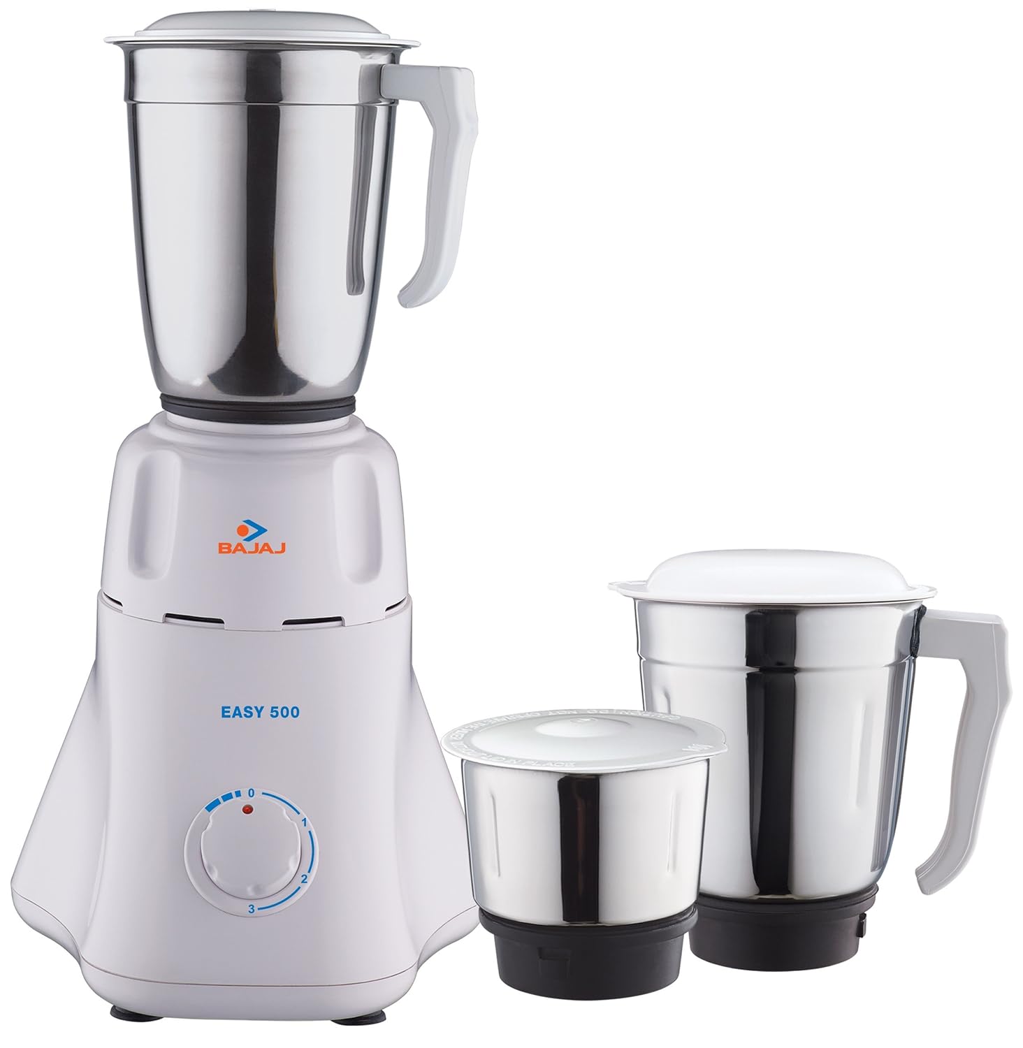 Best Easy 500-Watt Mixer Grinder with Bajaj 3 Jars