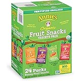 Annie's Homegrown Organic Bunny Fruit Snacks Variety Pack 0.8 Oz (24 ct)