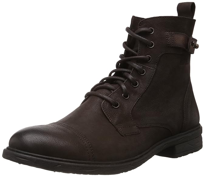 Buy Pavers England Men's Brown Leather Boots 11 UK at Amazon.in