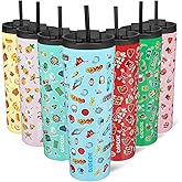 BJPKPK 30oz Insulated Tumbler With lid And Straw Stainless Steel Tumblers Travel Coffee Mug Reusable Thermal Cup,Playground