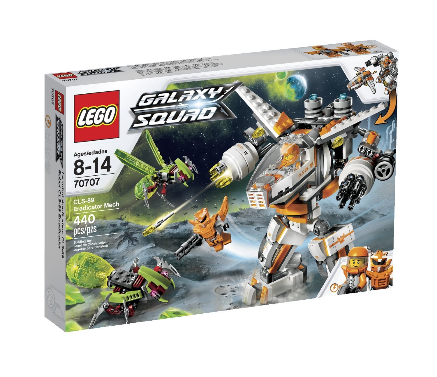 LEGO Galaxy Squad CLS-89 Eradicator Mech