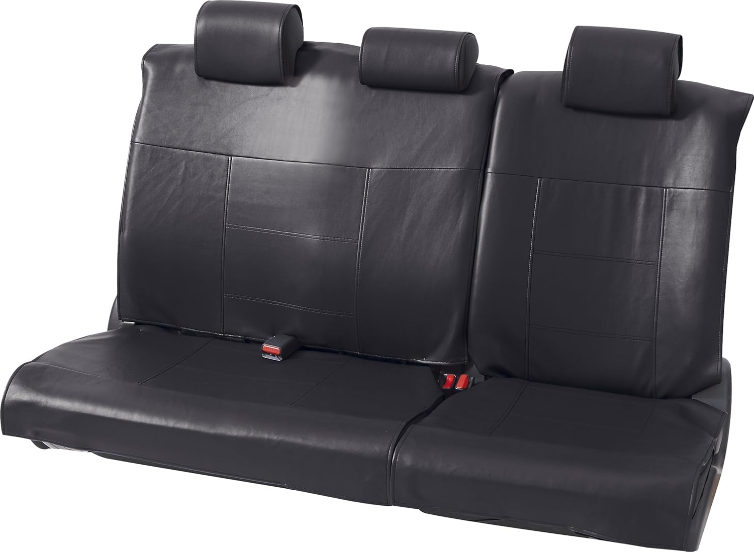 Amazon ボンフォーム シートカバー グランドレザー 普通車 後席単品 フリー6 4ブンカツリヤ ブラック 4364 64bk シートカバー 車 バイク