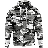 Tactical Pro Supply Patriotic Camo Flag Heavyweight Hoodies for Men and Women