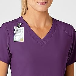 WonderWink W123 Women’s Stylized V-Neck Scrub Top