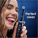 Oral-B iO Ultimate Clean Electric Toothbrush Head Pack of 2 Black view 9