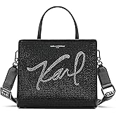 KARL LAGERFELD womens Maybelle Satchel With Logo