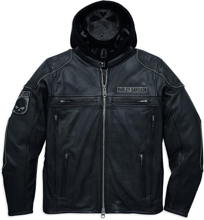 harley davidson lederjacke herren xxl