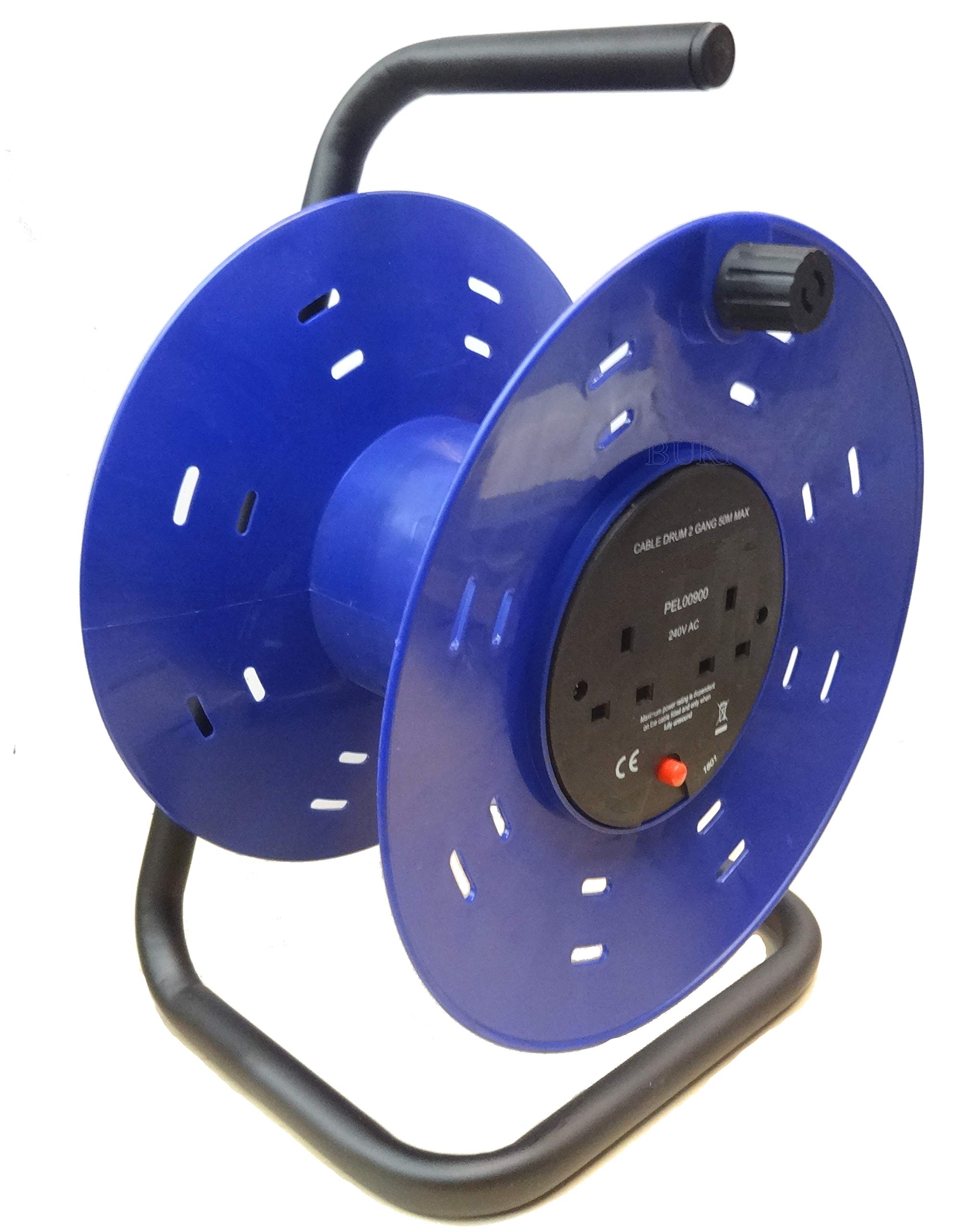 2-Gang Plastic Empty Cable Reel Drum