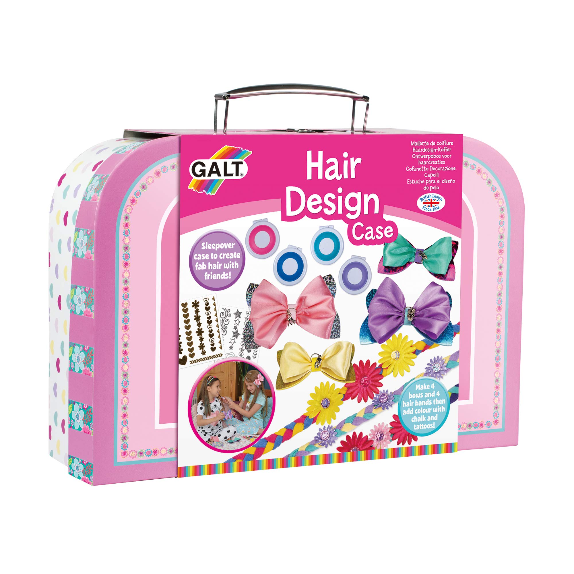 Galt Toys, Hair Design Case, Kids Craft Kits, Ages 6 Years Plus