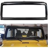 ECOTRIC Windshield Frame Compatible with 2003-2006 Jeep Wrangler TJ | Replacement for CH1280107 55395014AB