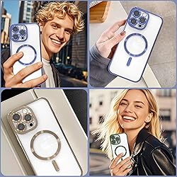 IAIYOXI Magnetic Clear Case for iPhone 13 Pro with