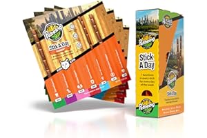 PETBEING Stick a Day Cats | Specially Formulated 7-in-1 Functions Daily Real Meat Supplement for Cats | Cat Chew Stick & Pet Vitamins Supplements Combination (7-Pack x 4, Chicken)
