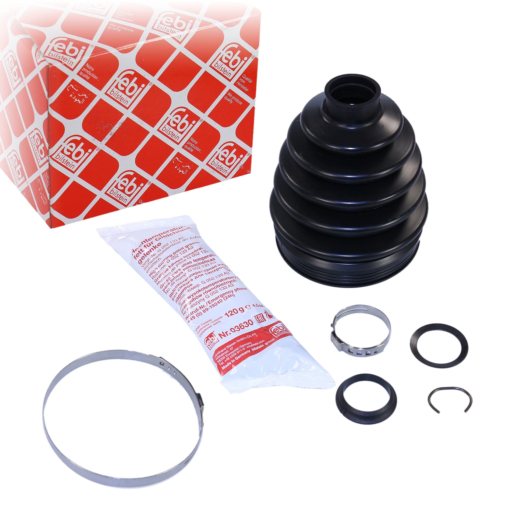 febi bilstein 29609 CV Boot Kit, pack of one