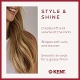 KENT 60mm Volumising Round Brush PF03 Beechwood Bristle Nylon Medium Long Hair view 5