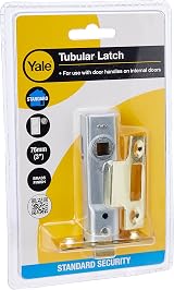 Yale YALPM888B30 3 Inch Brass Mortice Latch for Internal Doors view 2
