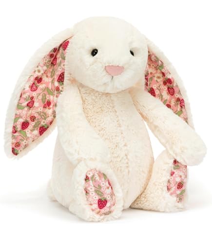 Jellycat Bashful Beige Bunny Stuffed Animal, Medium, 12 inches