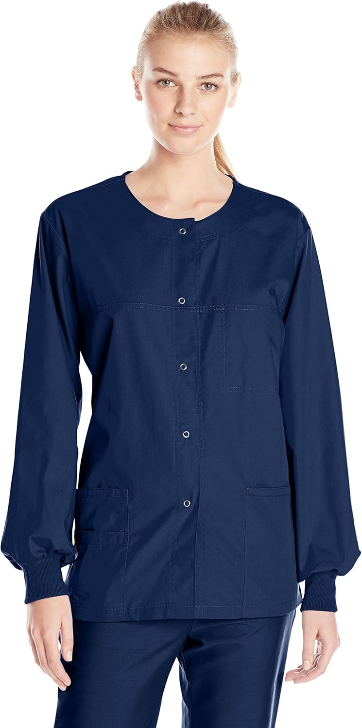 WonderWink Women's Origins Delta Scrub Jacket: Clothing
