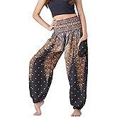 B BANGKOK PANTS Harem Pants Women Yoga Boho Clothes with Pockets