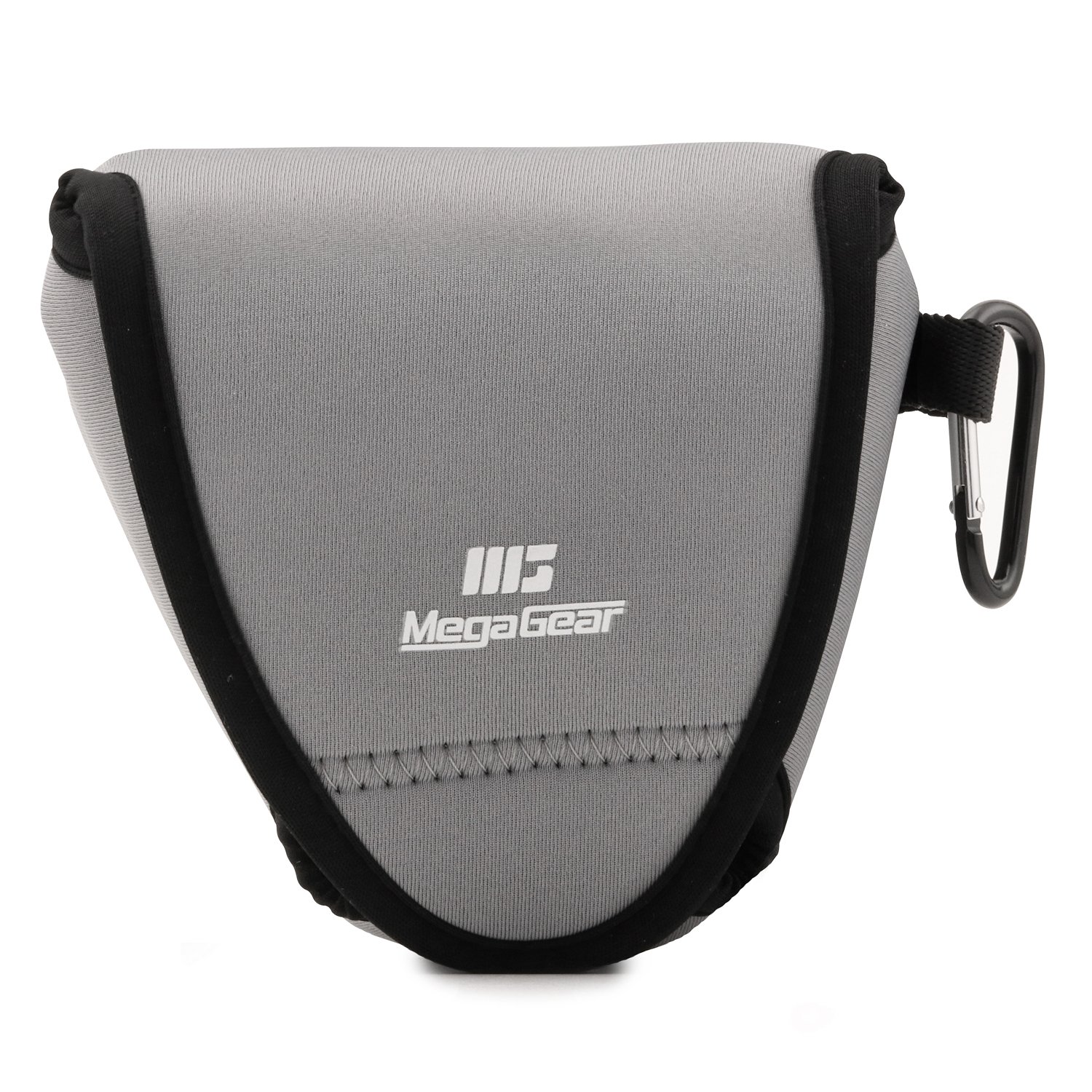 MegaGear MG1336 Ultra Light Neoprene Case with Carabiner for Fujifilm X-E3 Camera - Grey