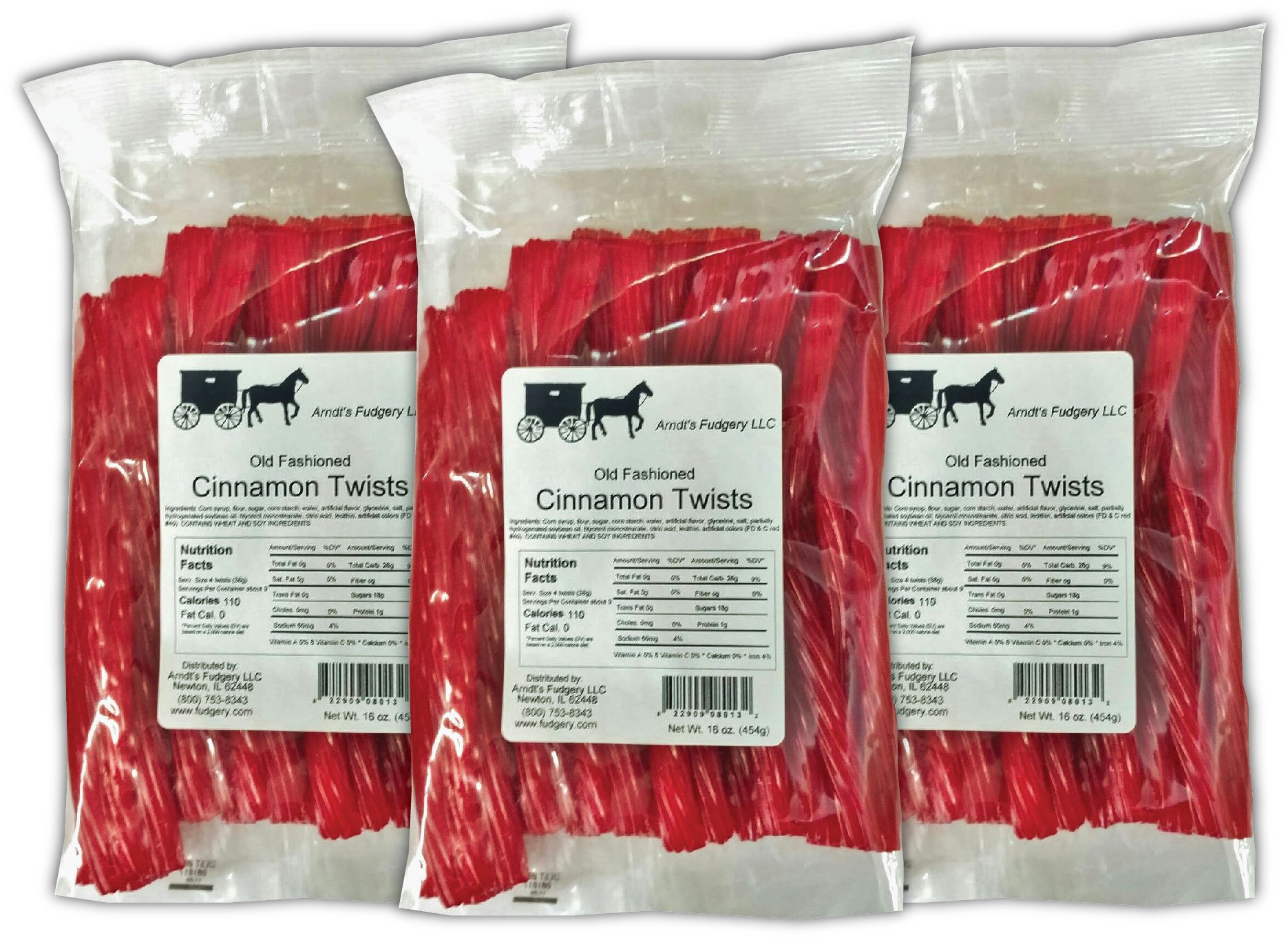 Kenny's Cinnamon Licorice Twists 2 Lbs Licorice Candy Grocery & Gourmet Food