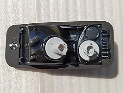 FDONG Side Lamp Marker Park Light Door Clear Amber