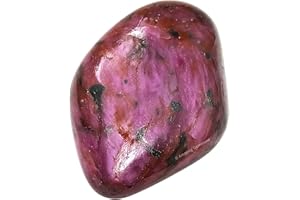 Amazing Gemstone Ruby Crystal Tumbled Stones Polished Rocks - Natural Gem Stones for Healing - DIY Crystals for Protection (1 Piece)
