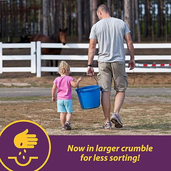 FARNAM HORSE HEALTH VITA B-1 CRUMBLES SUPPLEMENT FOR HORSES, SUPPORTS OPTIMAL MUSCLE ACTIVITY AND METABOLISM FOR PERFORMANCE, 3 POUNDS, 48 DAY SUPPLY